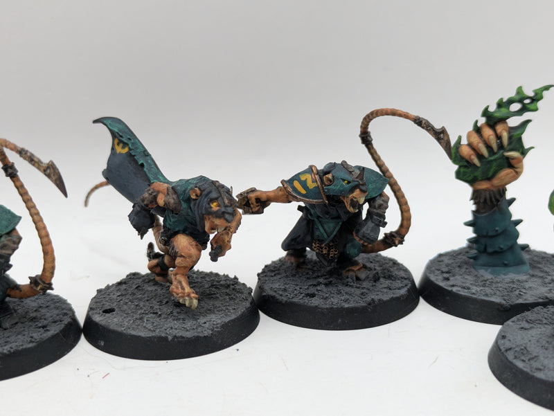 Blood Bowl: Skaven Blood Bowl Team with Rat Ogre Painted (AE108)