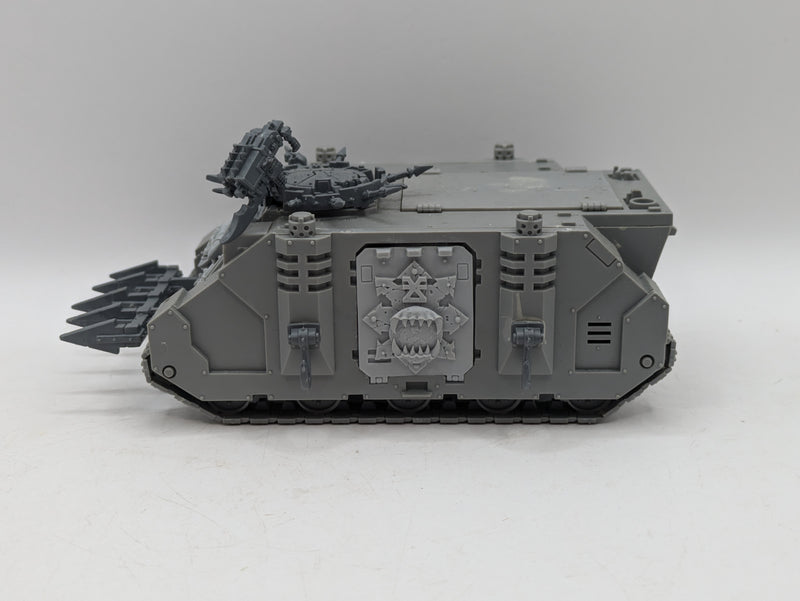 Warhammer 40k: Chaos Space Marine World Eaters Rhino with Upgrades (AU092)