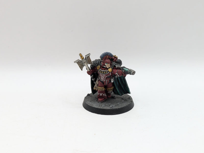 Warhammer The Horus Heresy: Space Marine Word Bearers Chaplain - Well Painted (AF070)