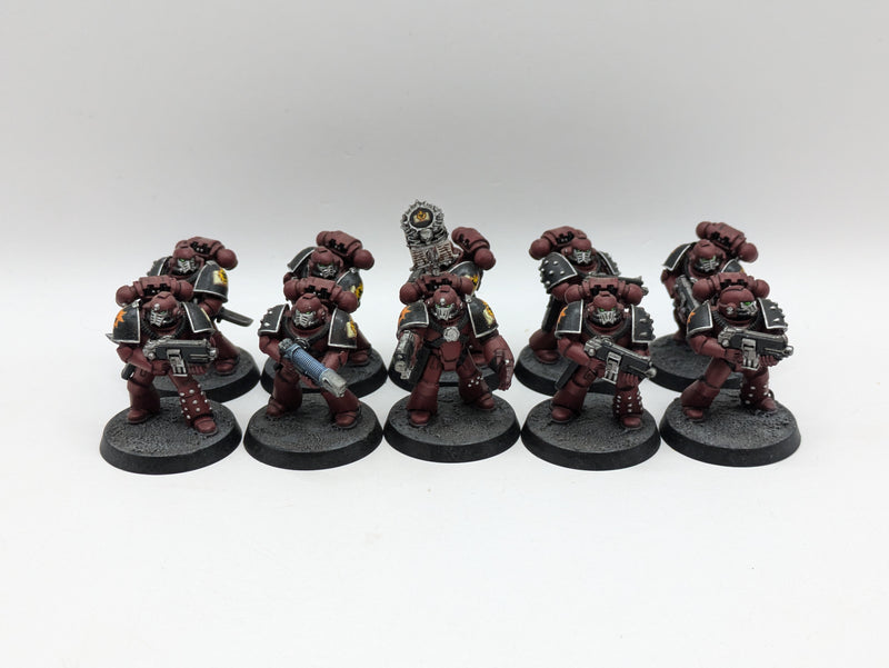 Warhammer The Horus Heresy: Space Marine Word Bearers MKVI Marines - Well Painted (AD022)