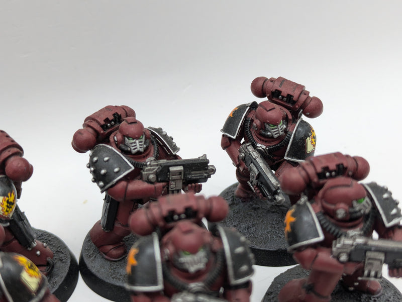 Warhammer The Horus Heresy: Space Marine Word Bearers MKVI Marines - Well Painted (AD022)