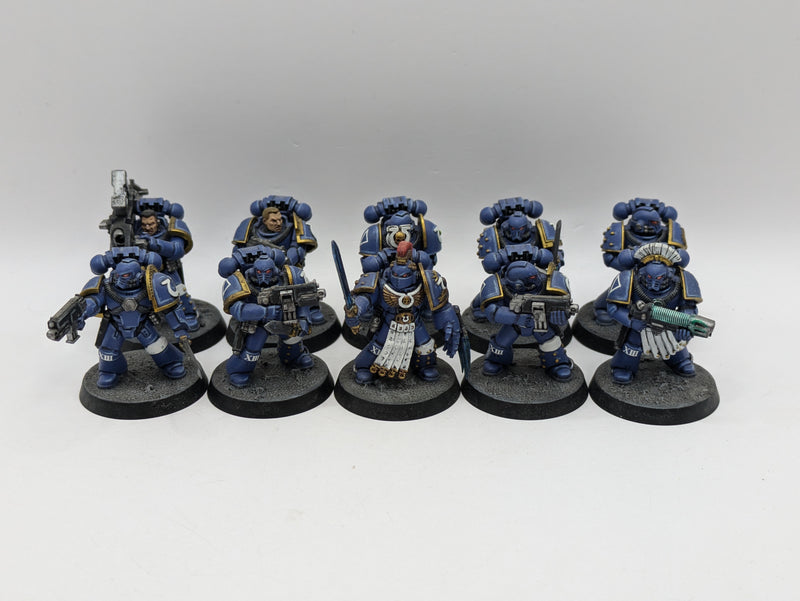 Warhammer The Horus Heresy: Space Marine Ultramarines MKVI Marines - Well Painted (AZ084)