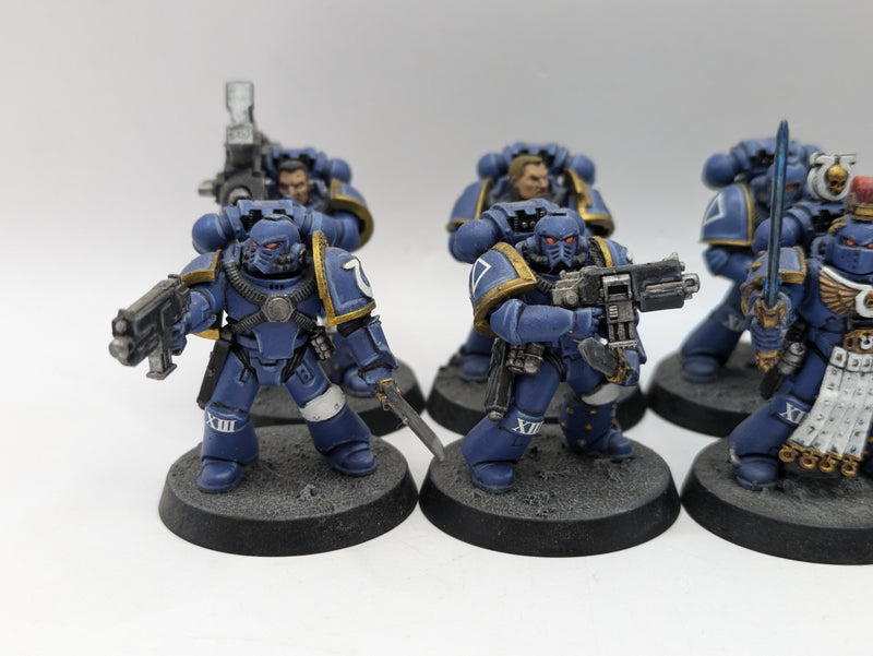 Warhammer The Horus Heresy: Space Marine Ultramarines MKVI Marines - Well Painted (AZ084)