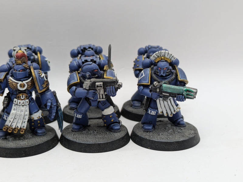 Warhammer The Horus Heresy: Space Marine Ultramarines MKVI Marines - Well Painted (AZ084)