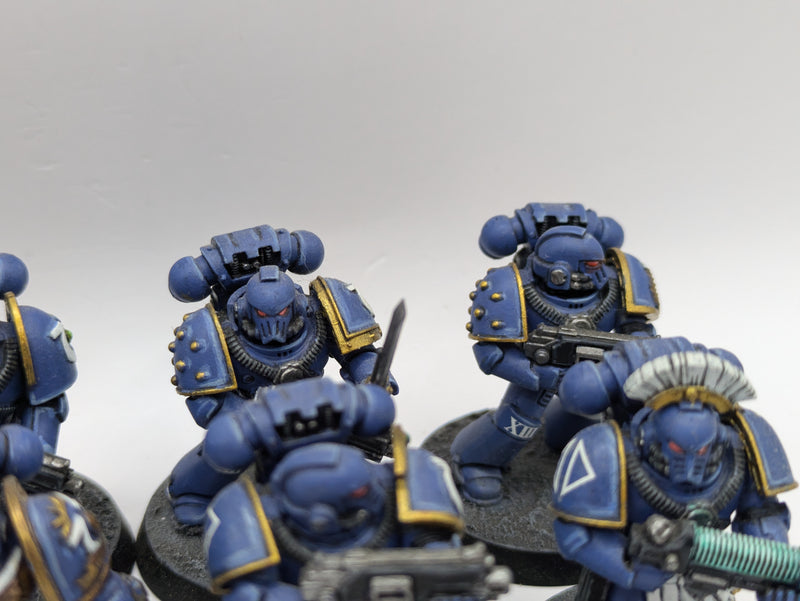 Warhammer The Horus Heresy: Space Marine Ultramarines MKVI Marines - Well Painted (AZ084)