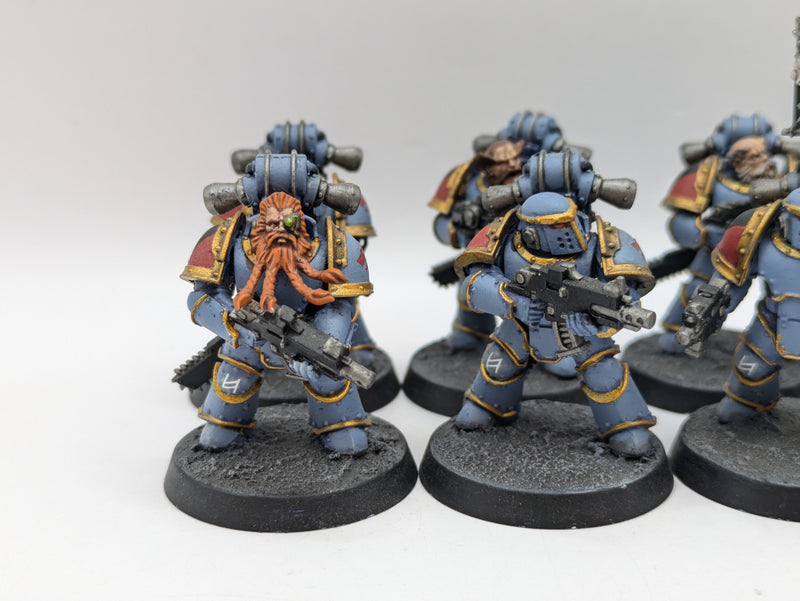 Warhammer The Horus Heresy: Space Marine Space Wolves MKIII Marines - Well Painted (AI045)