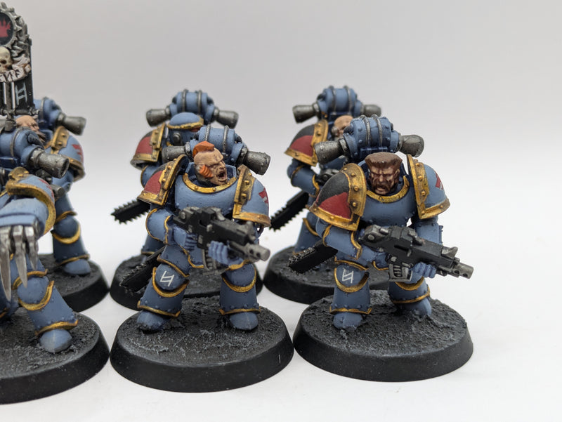 Warhammer The Horus Heresy: Space Marine Space Wolves MKIII Marines - Well Painted (AI045)