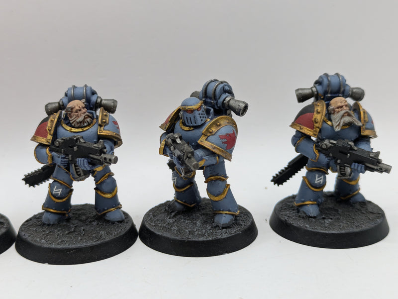 Warhammer The Horus Heresy: Space Marine Space Wolves MKIII Marines - Well Painted (AI045)