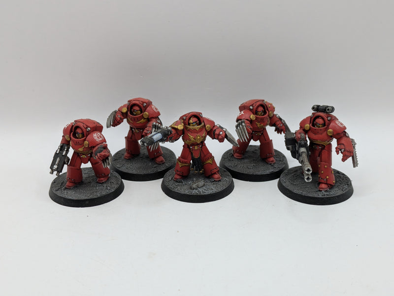 Warhammer The Horus Heresy: Space Marine Thousand Sons Tartaros Terminators - Well Painted (AJ041)