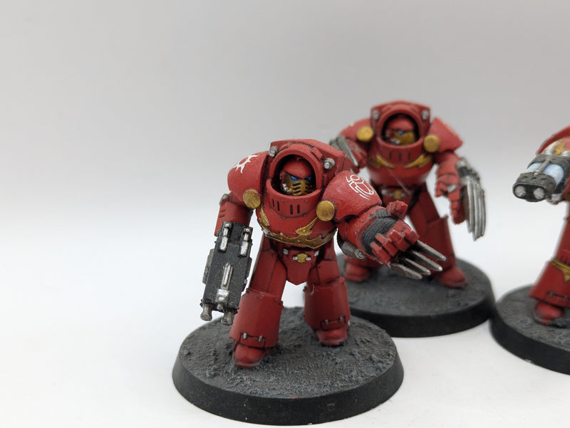 Warhammer The Horus Heresy: Space Marine Thousand Sons Tartaros Terminators - Well Painted (AJ041)