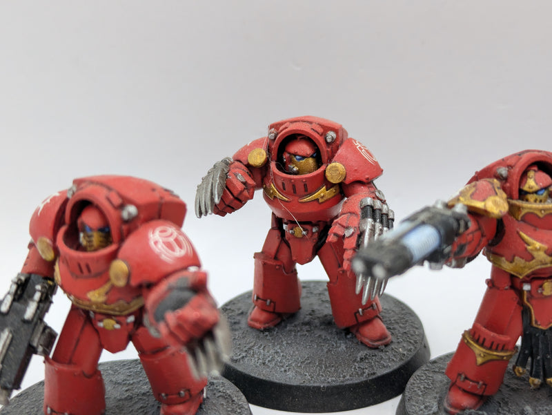 Warhammer The Horus Heresy: Space Marine Thousand Sons Tartaros Terminators - Well Painted (AJ041)