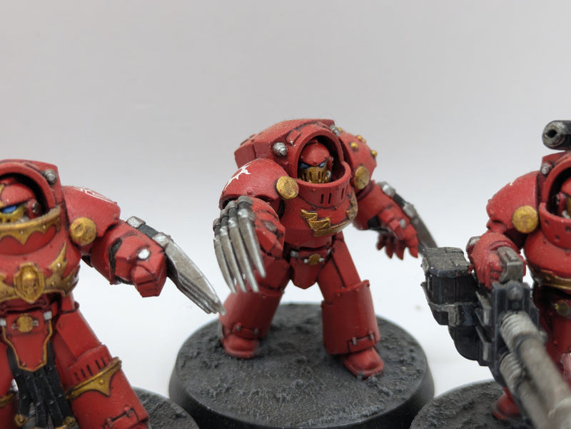 Warhammer The Horus Heresy: Space Marine Thousand Sons Tartaros Terminators - Well Painted (AJ041)