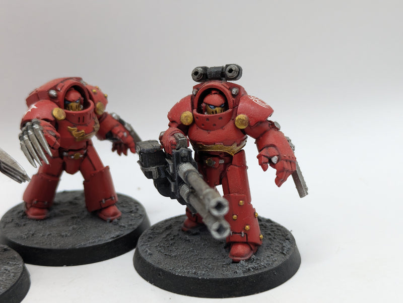 Warhammer The Horus Heresy: Space Marine Thousand Sons Tartaros Terminators - Well Painted (AJ041)