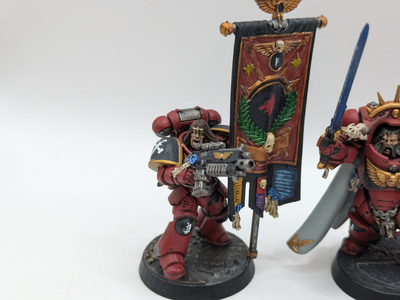 Warhammer 40k: Space Marines Intercessors, Gravis Captain and Primaris Ancient (AI260)