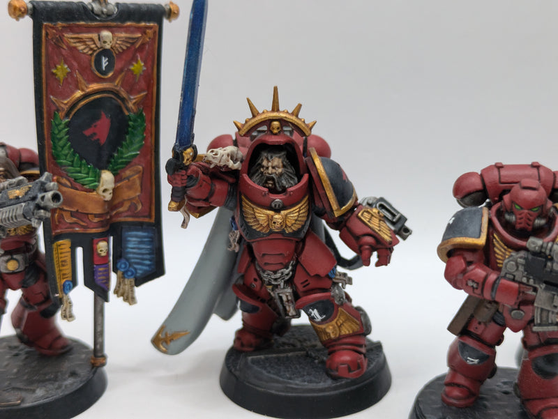 Warhammer 40k: Space Marines Intercessors, Gravis Captain and Primaris Ancient (AI260)