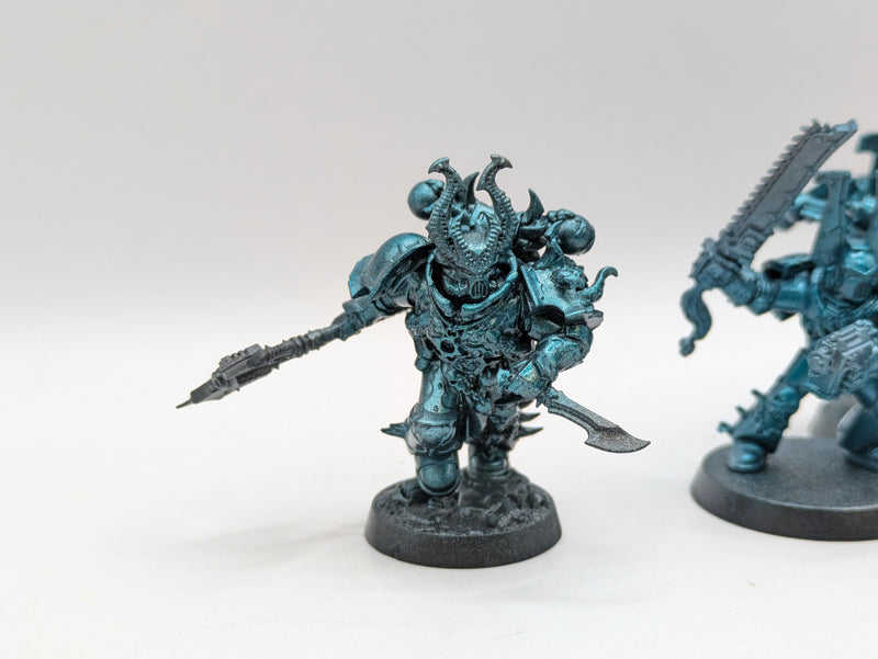 Warhammer 40k: Chaos Space Marines Alpha Legion Exalted Champion and Khorne Berzerkers (AL001)