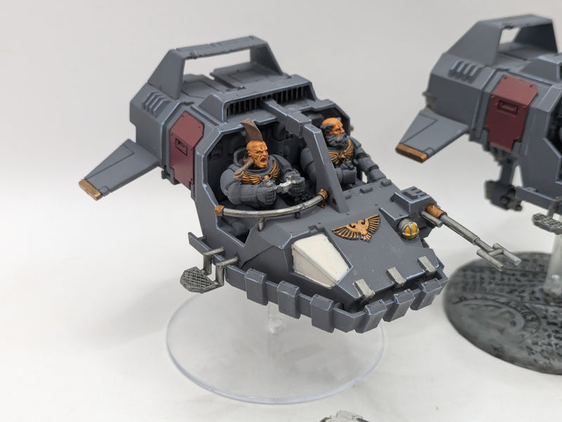 Warhammer 40k: Space Marine Space Wolves Land Speeders (AD087)