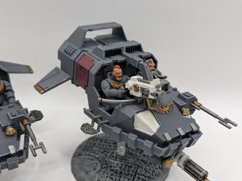 Warhammer 40k: Space Marine Space Wolves Land Speeders (AD087)