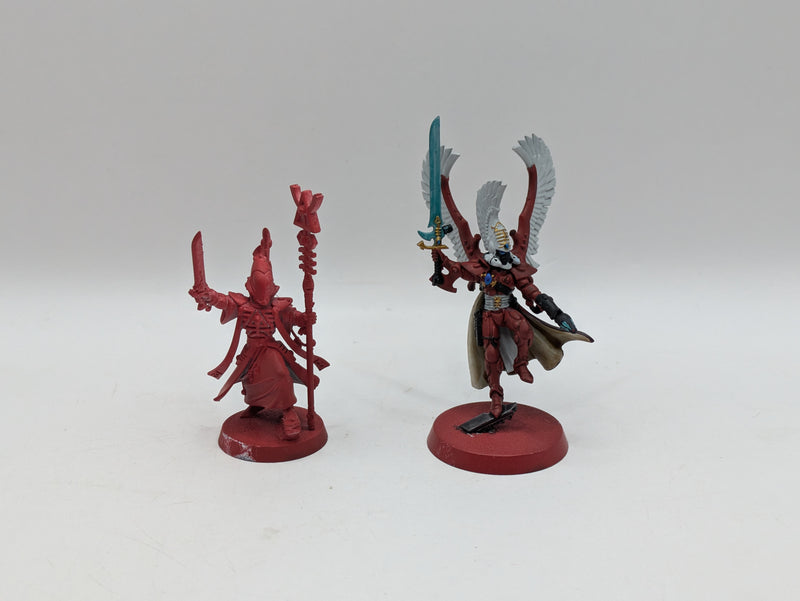 Warhammer 40k: Aeldari Spiritseer and Autarch (AI142)