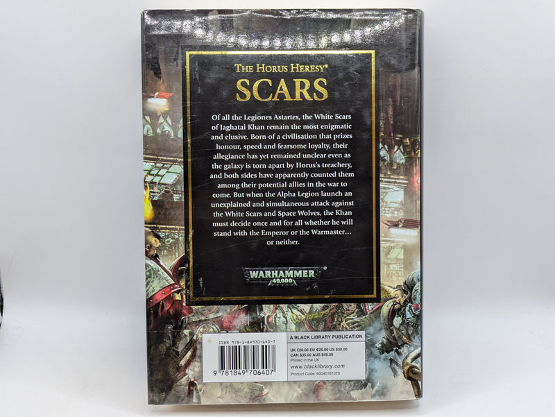 Games Workshop Black Library Horus Heresy Scars HB - Chris Wraight (AS338)