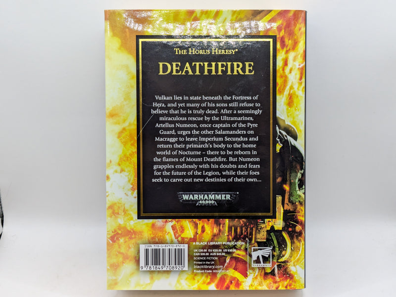 Games Workshop Black Library Horus Heresy Deathfire HB - Nick Kyme (AS334)