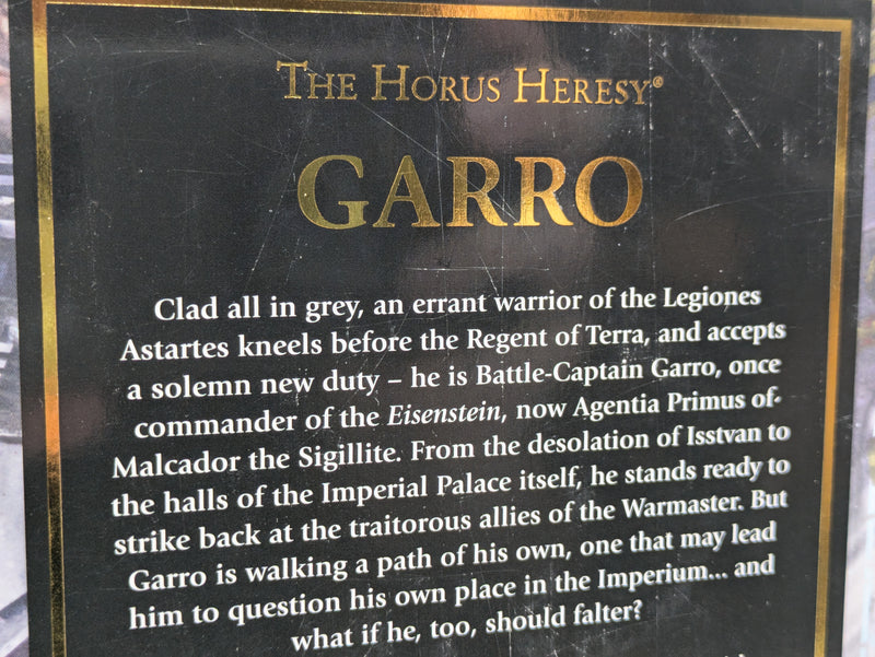 Games Workshop Black Library Horus Heresy Garro HB - James Swallow (AS331)