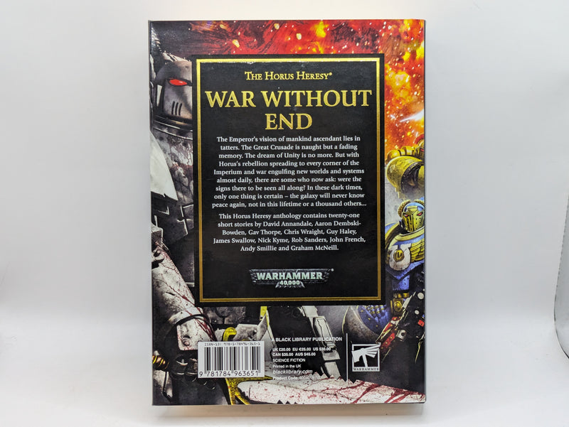 Games Workshop Black Library Horus Heresy War Without End HB - Laurie Goulding (AS329)