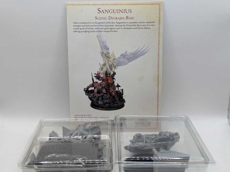 Warhammer Horus Heresy: Legiones Astartes Blood Angels Sanguinius Diorama Base (BF072)