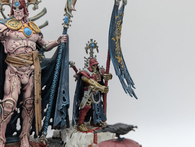 Warhammer Age fo Sigmar: Ossiarch Bonereapers Katakros, Mortarch of the Necropolis (AX097)