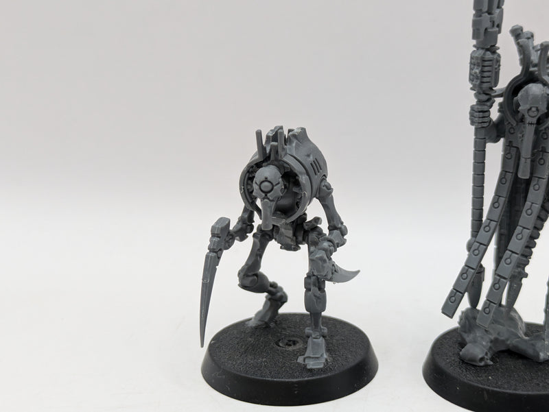 Warhammer 40k: Necron Plasmancer and Cryptothralls (AF073)