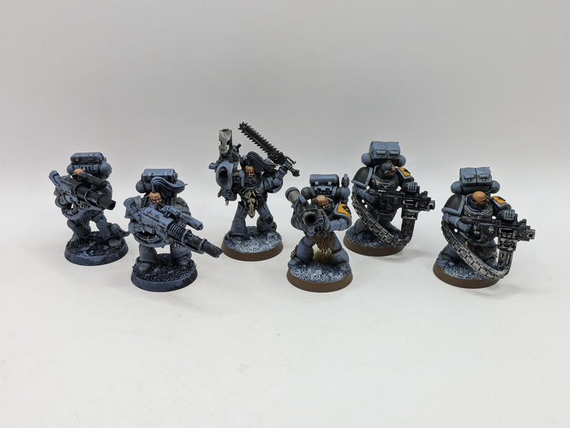 Warhammer 40k: Space Marine Space Wolves Long Fangs (AZ211)