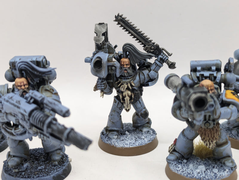 Warhammer 40k: Space Marine Space Wolves Long Fangs (AZ211)