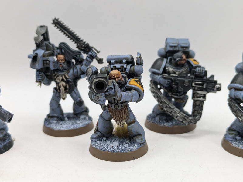 Warhammer 40k: Space Marine Space Wolves Long Fangs (AZ211)