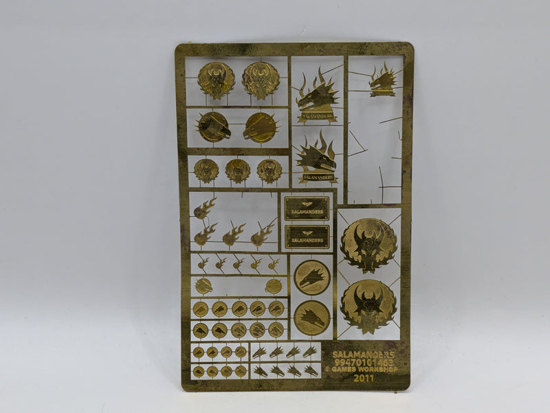 Warhammer Horus Heresy: Legiones Astartes Salamanders Etched Brass (AP009)