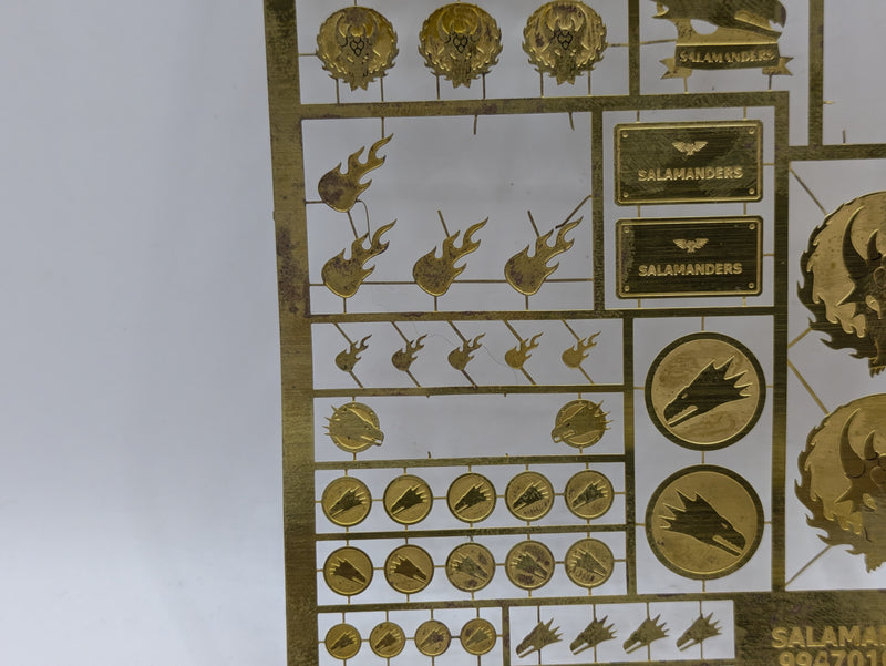 Warhammer Horus Heresy: Legiones Astartes Salamanders Etched Brass (AP009)