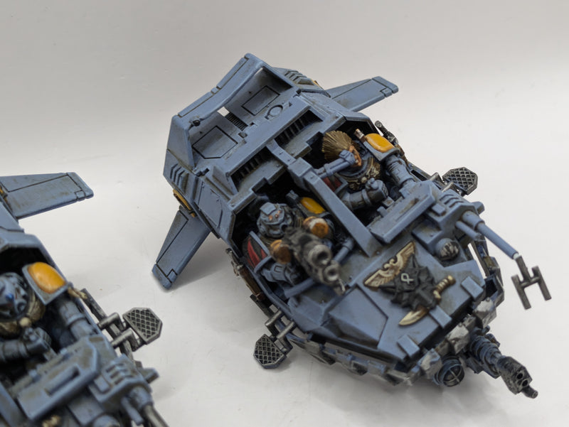 Warhammer 40k: Space Marine Space Wolves Land Speeders (AJ047)