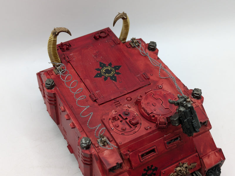 Warhammer 40k: Chaos Space Marines World Eaters Rhino (AZ205)