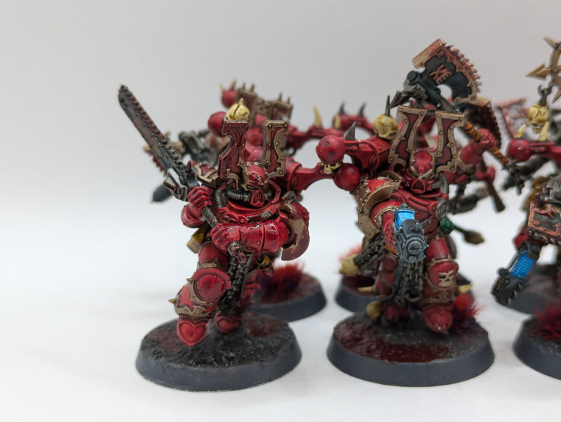Warhammer 40k: Chaos Space Marines World Eaters Khorne Bezerkers (AI255)