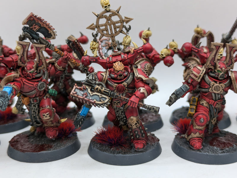 Warhammer 40k: Chaos Space Marines World Eaters Khorne Bezerkers (AI255)