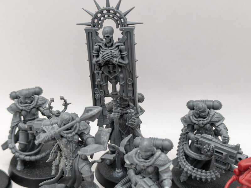 Warhammer 40k: Adepta Sororitas Retributors and Ministorum Priest (AI184)