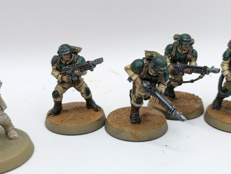 Warhammer 40k: Astra Militarum Cadian Shock Troops and Command Squad (BA124)