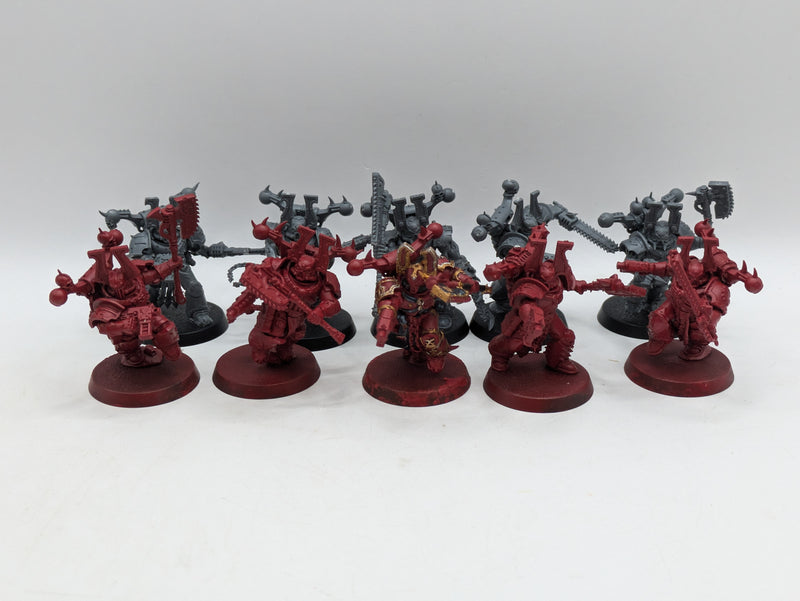 Warhammer 40k: Chaos Space Marines World Eaters Khorne Berzerkers (AA103)