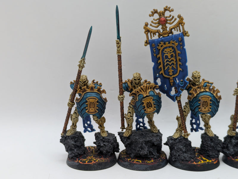 Warhammer Age of Sigmar: Ossiarch Bonereapers Mortek Guard - Well Painted (AT001)