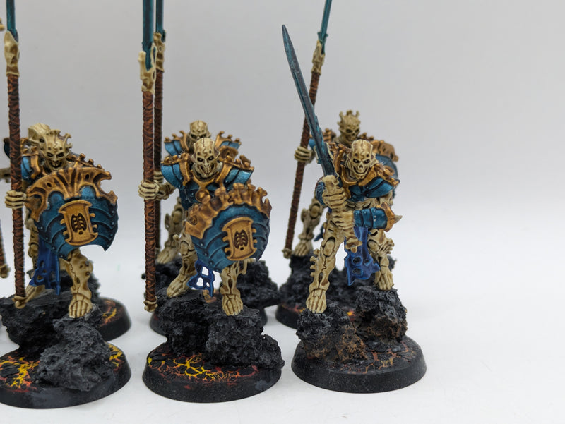 Warhammer Age of Sigmar: Ossiarch Bonereapers Mortek Guard - Well Painted (BC046)