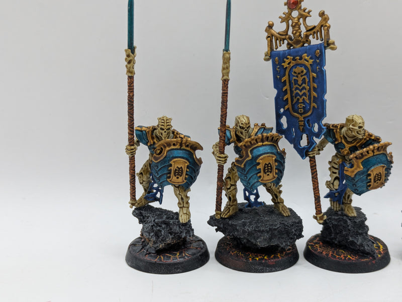 Warhammer Age of Sigmar: Ossiarch Bonereapers Mortek Guard - Well Painted (BC046)