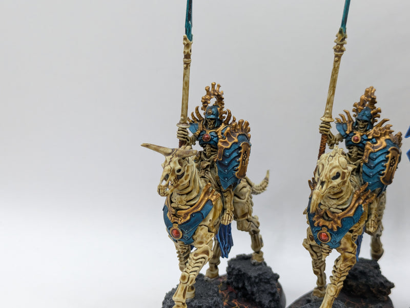 Warhammer Age of Sigmar: Ossiarch Bonereapers Kavalos Deathriders - Well Painted (AX081)