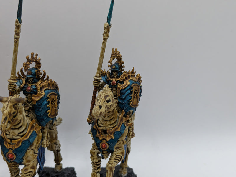 Warhammer Age of Sigmar: Ossiarch Bonereapers Kavalos Deathriders - Well Painted (AX081)