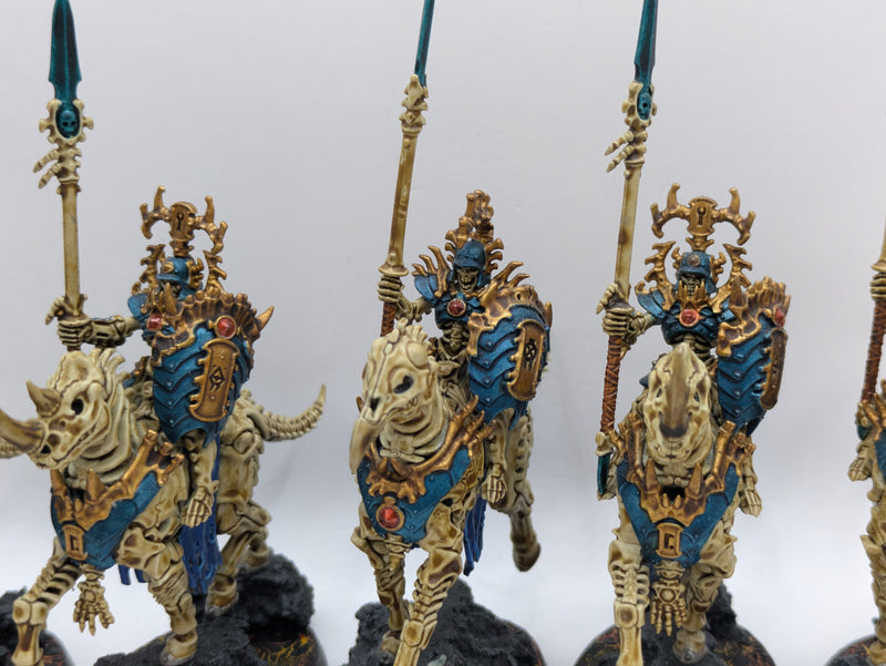 Warhammer Age of Sigmar: Ossiarch Bonereapers Kavalos Deathriders - Well Painted (BF056)