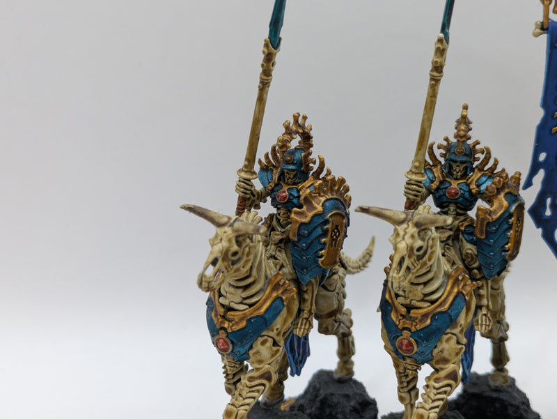 Warhammer Age of Sigmar: Ossiarch Bonereapers Kavalos Deathriders - Well Painted (BF017)