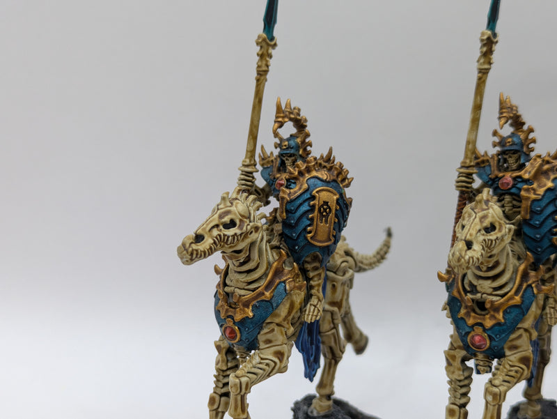 Warhammer Age of Sigmar: Ossiarch Bonereapers Kavalos Deathriders - Well Painted (BF011)